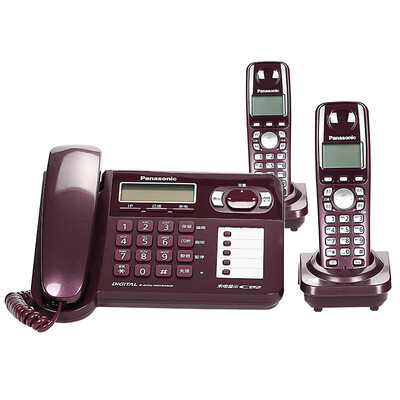 

Panasonic (Panasonic) KX-TG70CN (1 + 1) беспроводной телефон машина машина перетащить два граната красный