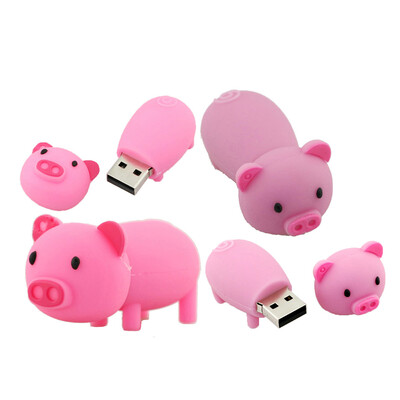 

4G 8G 16G 32G 64G 128G Pig Model USB Flash Drive Memory Stick Pen Drive USB Drive Thumb Drive USB Stick Flash Disk U Disk USB Card
