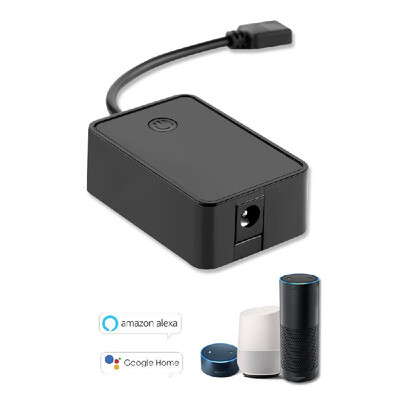 

Mini Wifi RGB LED Strip Controller by Smart Phone Control Works with Amazon