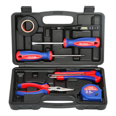 

WORKPRO W009073N Wankebao 8PC tool set multi-function electrician repair kit home repair hardware tools