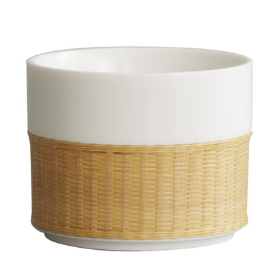 

Guibao Mark Cup Bamboo Paper Safe Series Rattan Insulation Creative Simple Coffee Cup Couple Water Cup Office Milk Cup High Bamboo