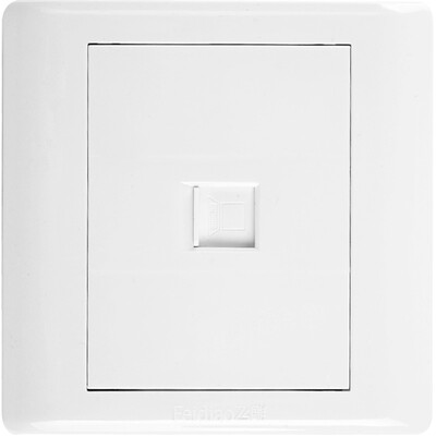 

Feidiao feidiao switch socket panel computer network cable socket network socket panel 86 A3 Jia Run white