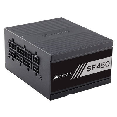 

Американская Corsair (USCorsair) Номинальная мощность 450W SF450 (80PLUS Gold / полный модуль / Active PFC / гарантия семь лет)