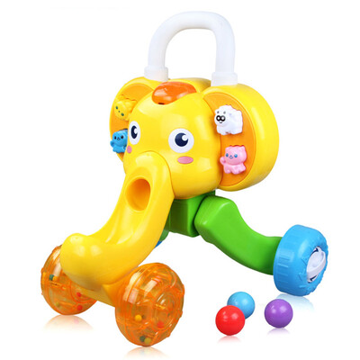 

AUBY Educational Toys Baby Elephant Walker Baby Boy & Children Early Learning Enlightenment Treadmill 1-3 years old 463322DS
