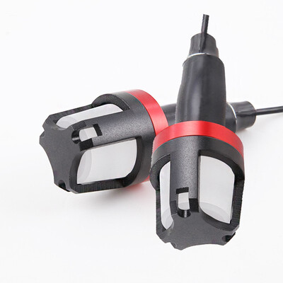 

2PCS LED electric motorcycles Spotlight Turn Signal Light Aluminum Alloy Motorcycle Handlebar Edge Lamps auxiliary driving light