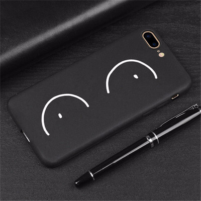 

Relief Phone Case For iPhone 6 6s 7 8 Plus X 5 5s SE Cover Fashion Soft TPU
