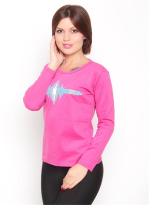 

Round neck printed long-sleeved T-shirt loose&simple Ships from Russia Delivery estimate 37 days