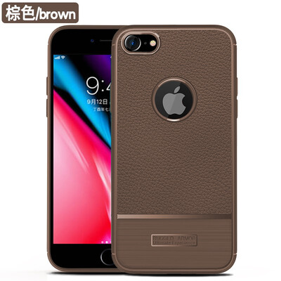 

Fivice iphone 8 case luxury silicone anti-fall lychee case