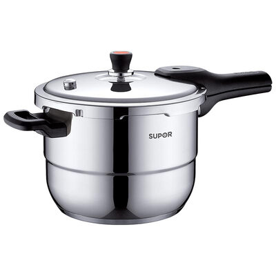 

Jingdong supermarket] Supor supor 22cm Galaxy Star stainless steel pressure cooker YS22E (new and old models random delivery