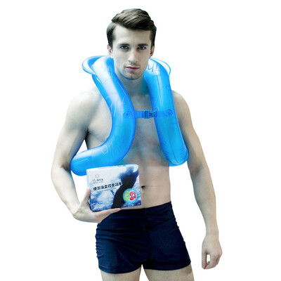 

Swim music treasure sixth generation pillar type swimming pool life circle children adult learning swimming back floating arm circle blue blue height 155-170cm