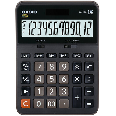 

CASIO DX-12B Business Calculator Мейнфрейм Black DX-12S Upgrade