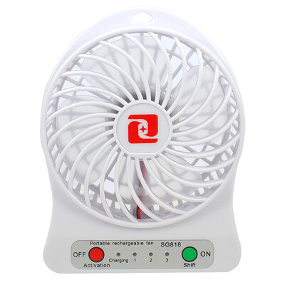 

Портативный мини-USB-зарядное устройство RND Handheld Small Fan SG818 Hyun White