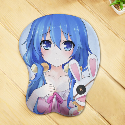

3D Mouse Pad Fashion Wrist Rest Mousepad Anime Funny Adult Sexy Soft Silica Gel Breast Mouse Mat for Computer Mouse