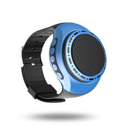 

Watch Speaker Bluetooth Speakers Bracelet Sport MP3 Player TF Card Support FM Audio Radio Selfie Control Smart Wrist Portable