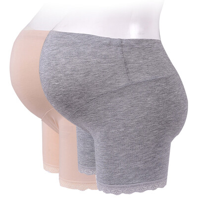 

Love treasure for pregnant women to take away light safety pants pregnant women underwear 2 installed maternity clothes month clothes pants modal skin color gray XXL