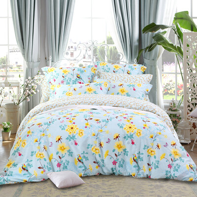 

Комплект постельного белья Dohia из хлопка Twill Double 1,5m Cushion Four Pieces - Fantasy Colmar 200x230cm