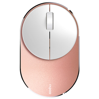 

Rapoo M600 Bluetooth Multimode Wireless Mouse Bluetooth Mouse Bluetooth 30Bluetooth 40Wireless 24G Office Mouse Mute Mouse Rose Gold