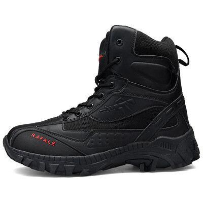 

Winter Military Boots Men 2018 Fashion Army Boots Men s Tactical Desert Combat High Top Ankle Boots Men Outdoor Work Shoes Men