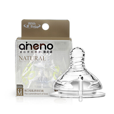 

Ennino anono wide caliber pacifier newborn  flow 3-6 months