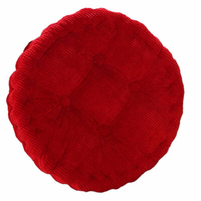 

Round Pearl Cotton Chair Seat Cushion Pad Tatami Cushion for Home Car Office Cushion