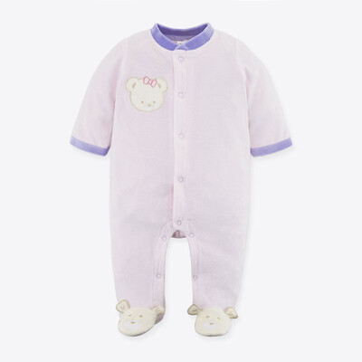

Kiddiezoom Velvet Warm Baby Rompers Winter Antumn Baby Girls Clothes Unisex Soft Outwear Baby Boys Clothes For Babies Bodysuits