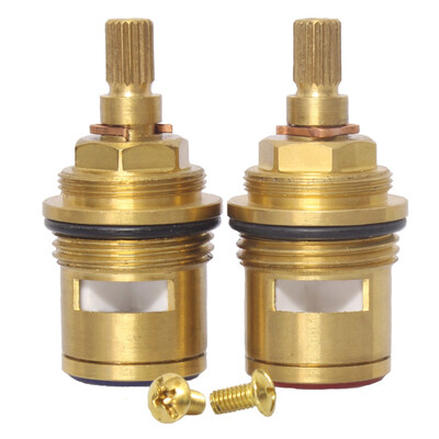 

Replacement Ceramic Disc Tap Valve Cartridge Quarter Turn 20 teeth bath 34" 57MM
