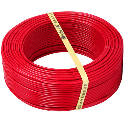 

Feifei FEIDIAO wire&cable BVR4 square national standard household copper wire single-core multi-strand soft 100 meters blue zero line