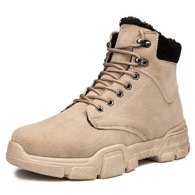 

Mens Winter cotton shoes Warm snow boots Martin boots