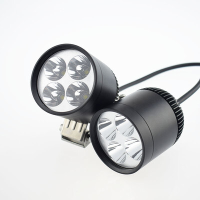 

12V 30W Motorcycle Headlight 6000K 3000LM Moto Driving auxiliary Spotlight lights Spot U2 LED Chip Headlamp motorbike Fog Lamp
