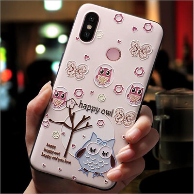 

For Redmi Note4X Phone cases covers Silicone Soft TPU 3D Emboss Patterned Fitted cases