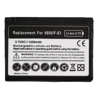 

Литий-ионный 1500 мАч замена Аккумулятор для BlackBerry Факел 9800 9810 fs1 в