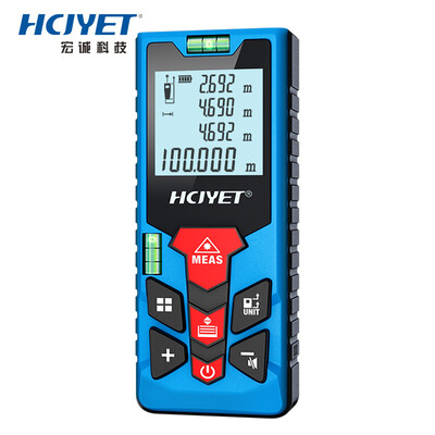 

HCJYET 100 m laser range finder handheld infrared distance measuring instrument home improvement measuring instrument electronic ruler HT-311