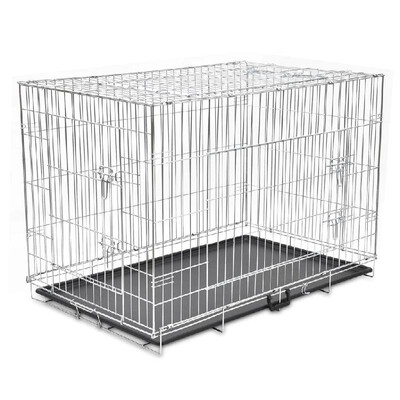 

Foldable Metal Dog Bench