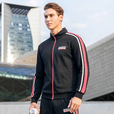 

Jordan Mens Knitting Sports Set Running Set Sweatpants Two Piece Set XWW3382321 Black S