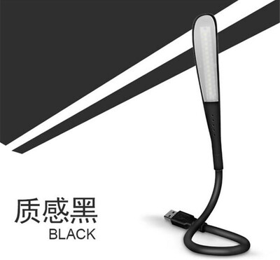 

High-end touch Usb led light lamp for laptop Pc tape notebookcomputerpower bank black white usb line