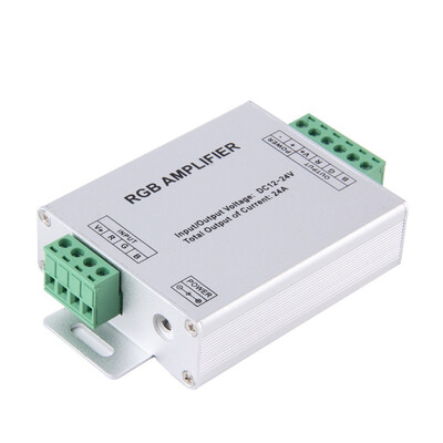 

24A Amplifier Repeater For Extend Signal LED 5050 3528 RGB Strip Light