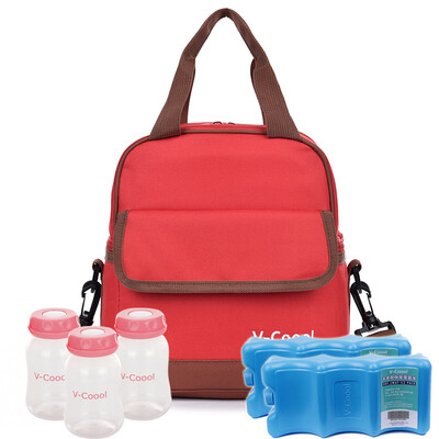 

V-Coool breast milk storage Kit (Including blue ice) double layer storage