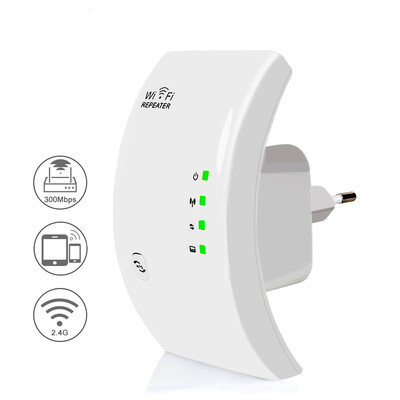 

Wireless WIFI Repeater 300Mbps Network Antenna Wifi Extender Signal Amplifier 80211nbg Signal Booster Repetidor Wifi