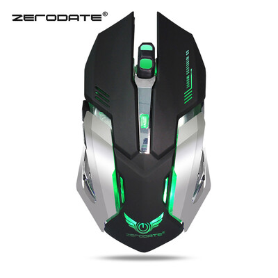 

ZERODATE X70 Dual-mode Gaming Mouse 2400DPI with Breathing Light