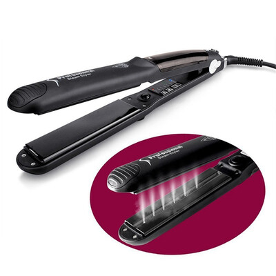 

Ceramic Steam Hair Straightener Curler Steampod Professional Flat Iron Vapor Straightening Iron Hair Iron Steamer Style Tool