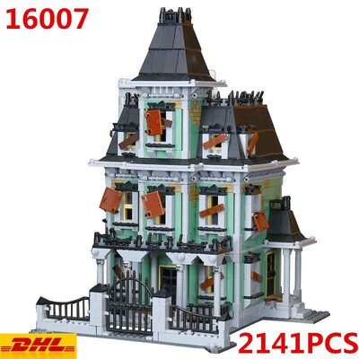 

New LEPIN 16007 Monster fighter The haunted house Model set legoed 10228 Building Kits Toys 2141Pcs