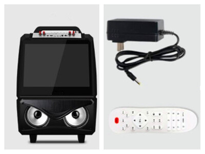 

Bluetooth 15 inch screen trolley speaker speakers high power audio FM radio portable TF USB MP34 player charging video machine