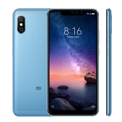 

New Global Version Xiaomi Redmi Note 6 Pro 4GB RAM 64GB ROM Mobile Phone Snapdragon 636 Octa Core 626" 199 Full Screen 4000mAh