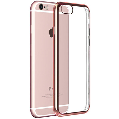 

YOMO Apple iPhone6 ​​ 6S phone case phone shell plating scratch resistant soft shell rose gold