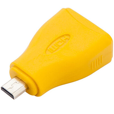 

Jinghua (JH) 0723 HDMI-адаптер HDMI для Mircro Высококачественная женщина HDMI на адаптере расширения адаптера переменного тока Головка преобразователя HDMI для адаптера проектора монитора компьютера