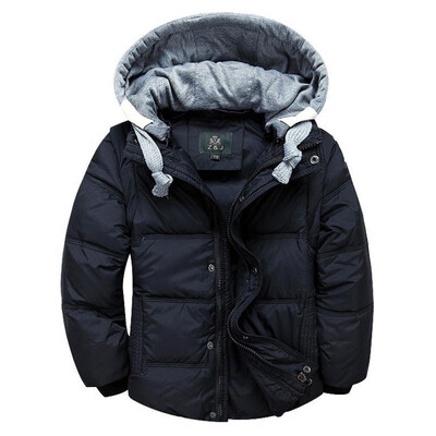 

2018 winter children baby boys clothes down jacket coat fashion hooded thick warm coat boy winter kids clothes outwear for 3-7T