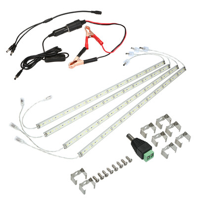 

412V Waterproof 5630 Led Strip Lights Bars Camping Boat CarWhite Light