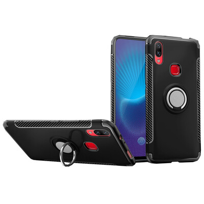 

Fivice vivo nex case PC metal ring shell magnetic car bracket TPU phone case