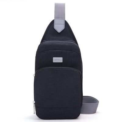 

Jingdong Supermarket Tianyi TINYAT men&39s chest bag leisure sports bag couple shoulder Messenger bag outdoor backpack Korean fashion pockets T606 black