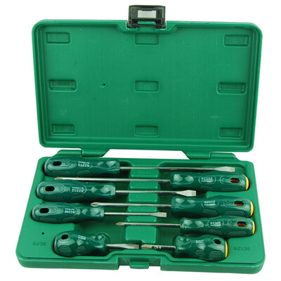 

World SATA 09306 8 pieces A series of word Phillips screwdriver set with magnetic screwdriver set of hardware tools screwdriver screwdriver set